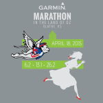 2015 Garmin Marathon T-Shirt Front