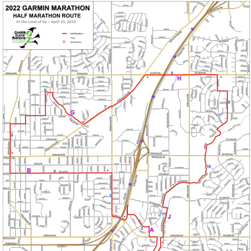 2022 Garmin Olathe Marathon 13.1